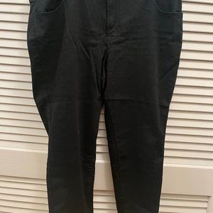 Two Pairs Black Plus Size Skinny Jeans